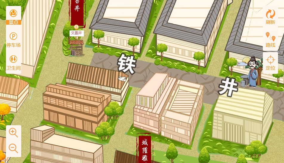 鹿寨智慧景区：手绘地图与语音导览的完美融合